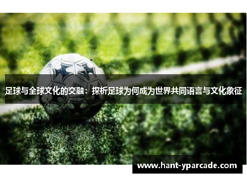 足球与全球文化的交融：探析足球为何成为世界共同语言与文化象征